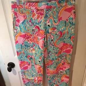Lilly Pulitzer Elaine pants in Peel and Eat